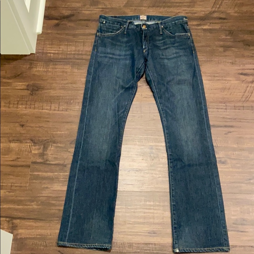 Goldsign 27 bootcamp jeans one decorative pocket